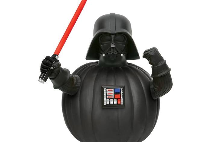 Darth vader pumpkin decorating kit