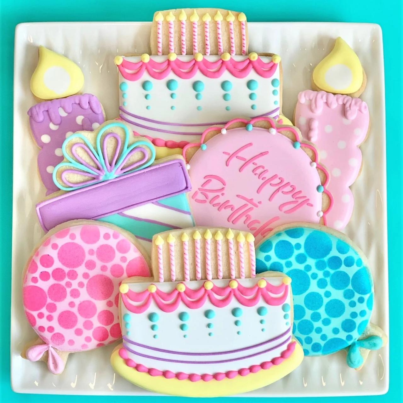 Cookie decorating kit for birthday party