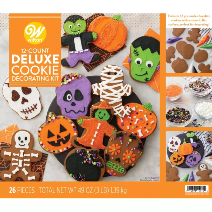 Cookie decorating kit halloween