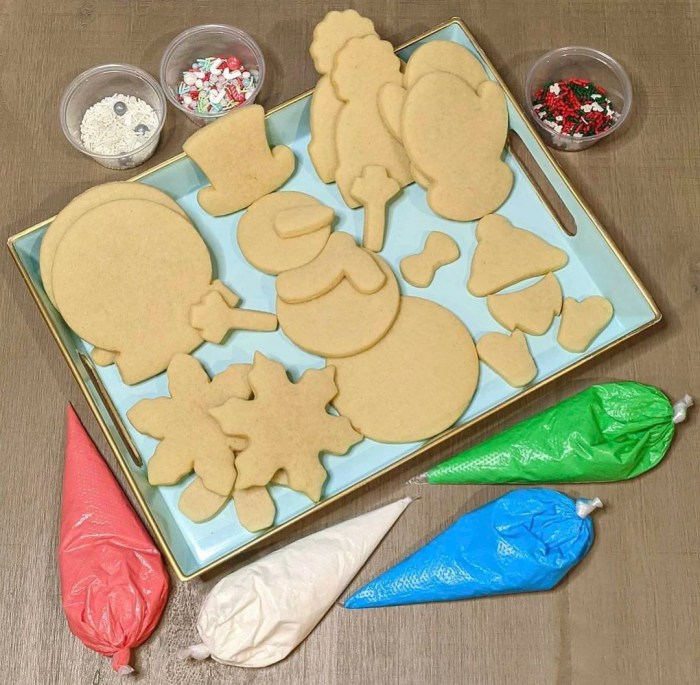 Cookie decorating kit for beginners