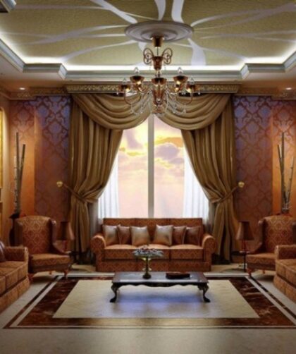 Arabian style house interior design