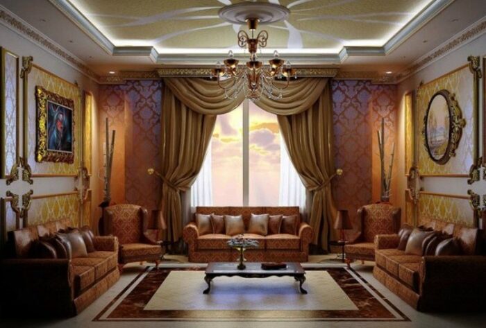 Arabian style house interior design