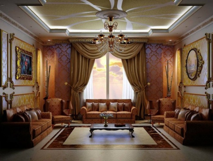 Arabian style house interior design